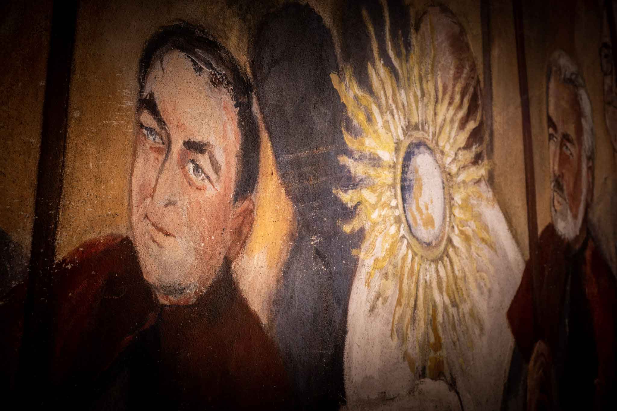 Corpus domini murale Cibiana di Cadore