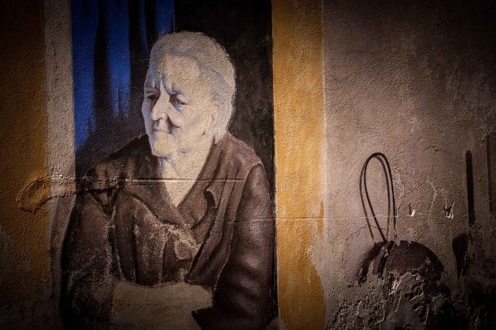 Almistro murale Cibiana di Cadore