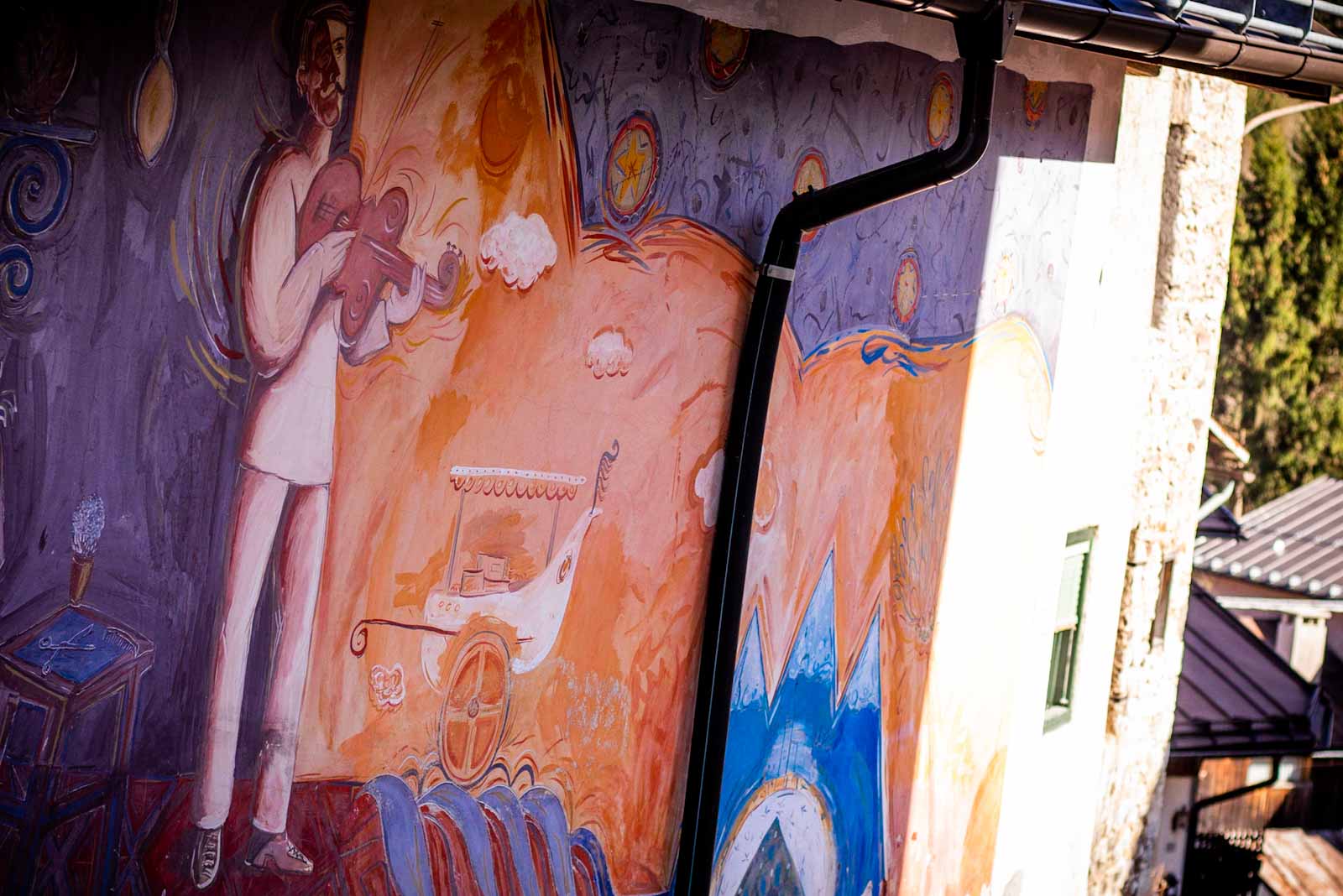 al barbier Murale cibiana di cadore dolomiti (22)