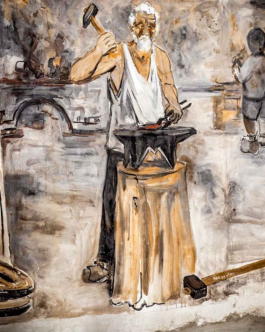 La fusina murale cibiana di cadore