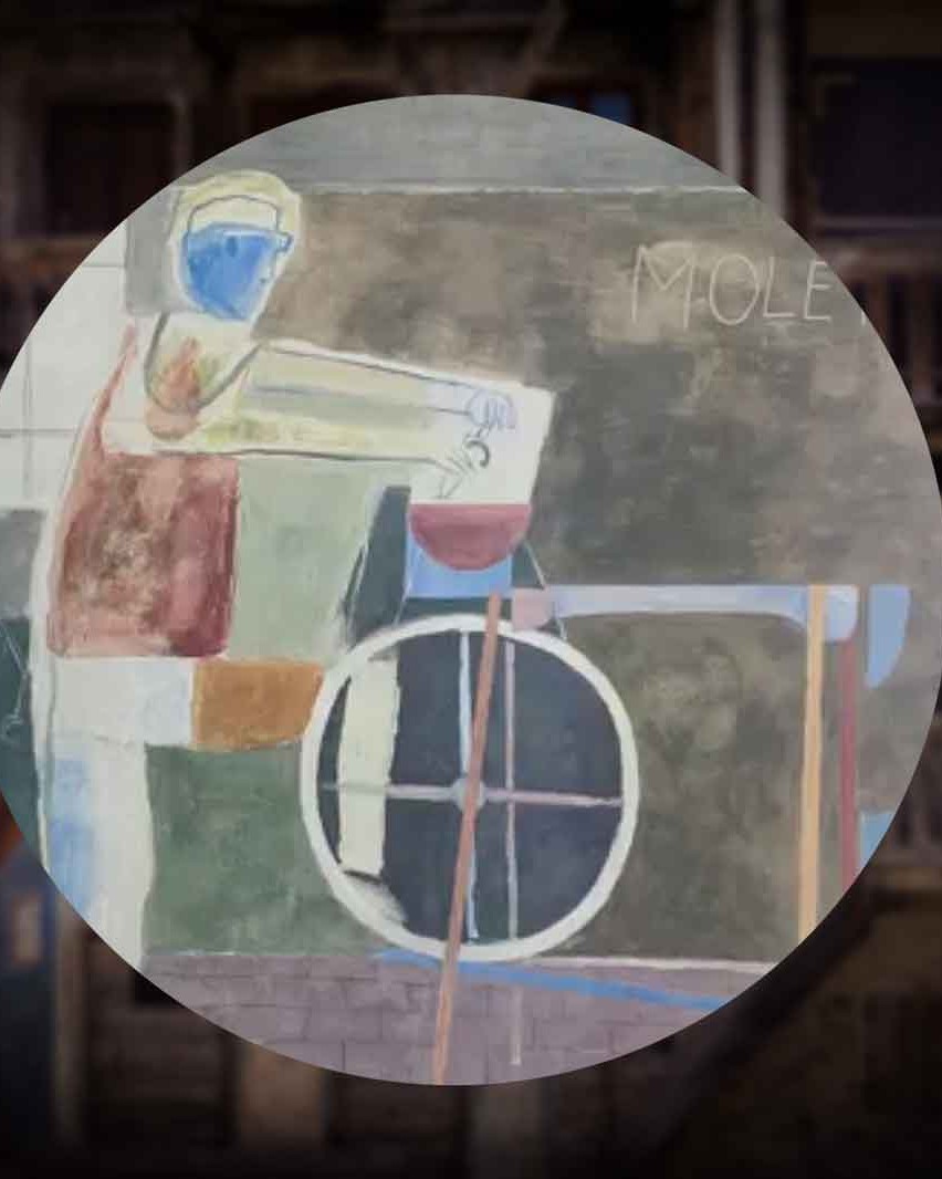 Al moleta Murale cibiana di cadore dolomiti