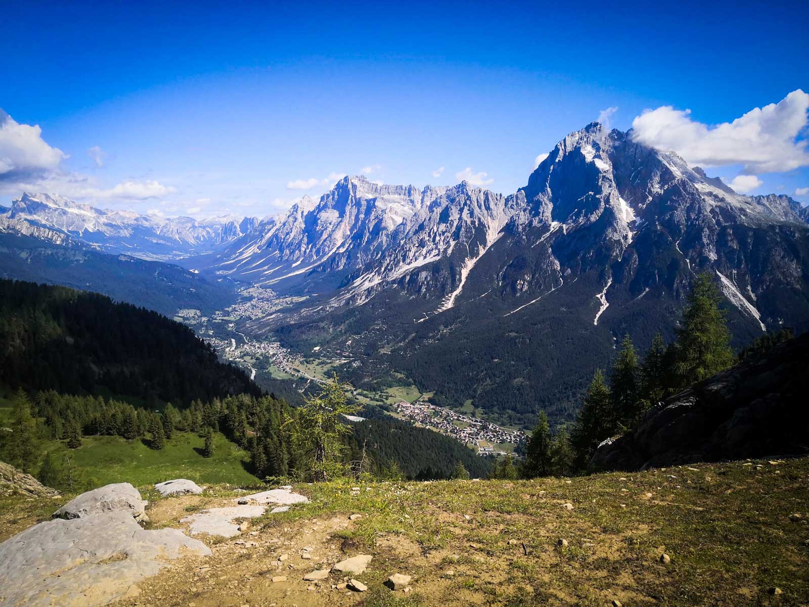 Monte Rite Vista CIme Cortina