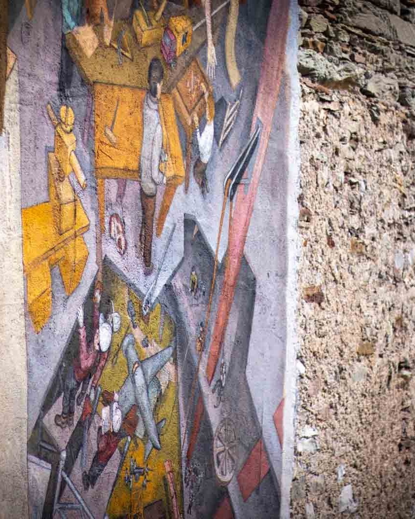 Homo faber murale cibiana di cadore